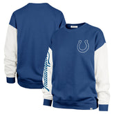 Indianapolis Colts '47 Women's Double Header Rise Andie Pullover Sweatshirt - Royal sale