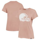 Cleveland Browns '47 Women's Premier Frankie T-Shirt - Light Pink on sale