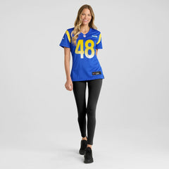 Omar Speights Los Angeles Rams Women's Game Jersey - Royal sale