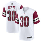 Austin Ekeler Washington Commanders Game Jersey - White discount