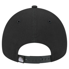Colorado Rockies 9FORTY A-Frame Adjustable Hat Black