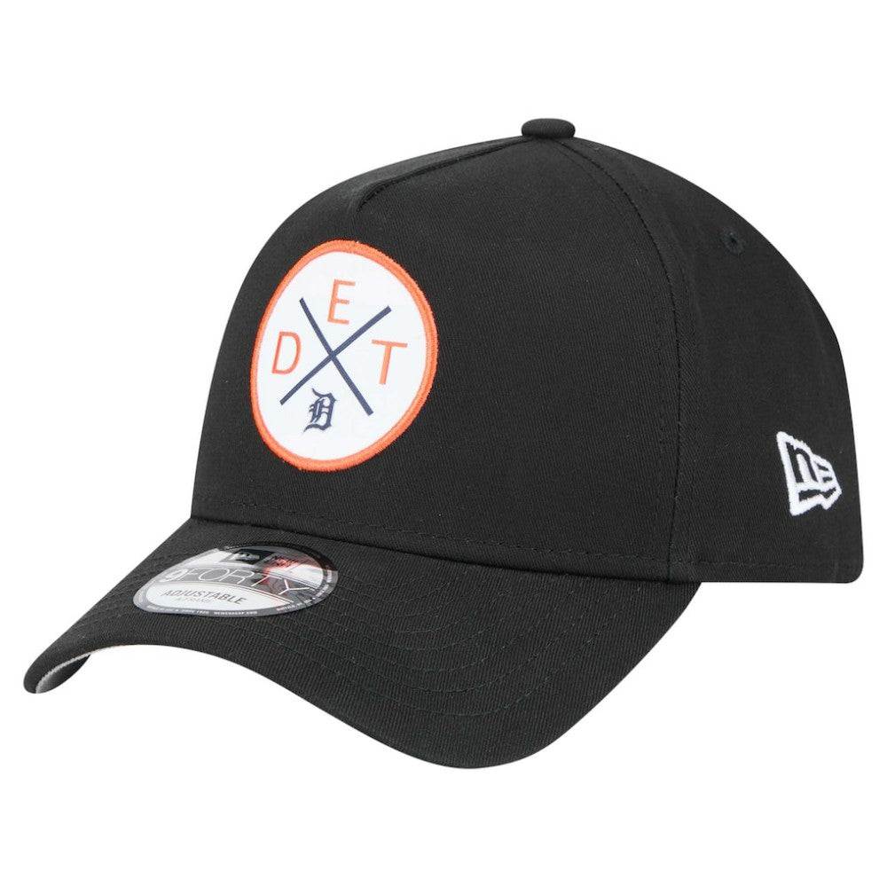 Detroit Tigers 9FORTY A-Frame Adjustable Hat Black