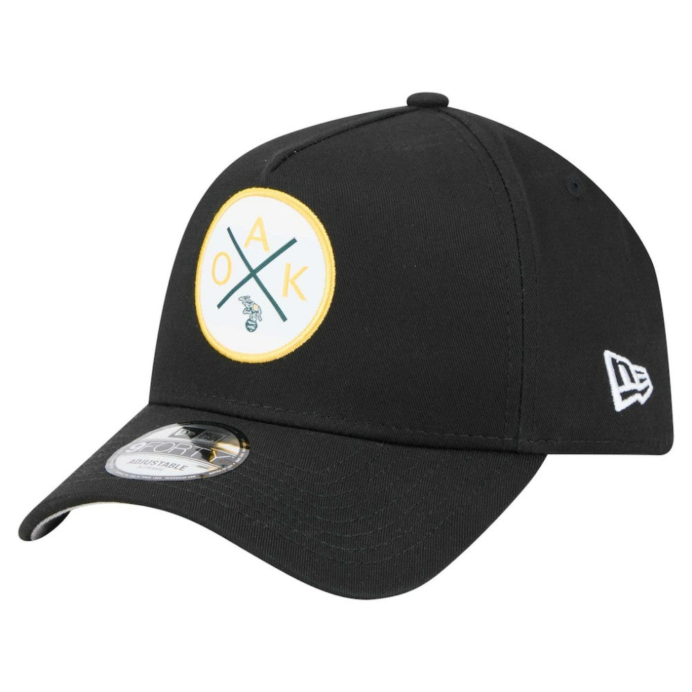 Oakland Athletics 9FORTY A-Frame Adjustable Hat Black