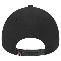 St. Louis Cardinals 9FORTY A-Frame Adjustable Hat Black
