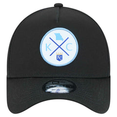 Kansas City Royals 9FORTY A-Frame Adjustable Hat Black