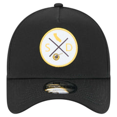 San Diego Padres 9FORTY A-Frame Adjustable Hat Black