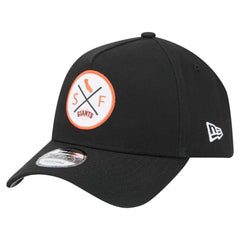 San Francisco Giants 9FORTY A-Frame Adjustable Hat Black