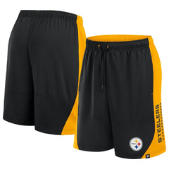 Pittsburgh Steelers No Defense Shorts - Black online