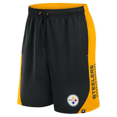 Pittsburgh Steelers No Defense Shorts - Black online