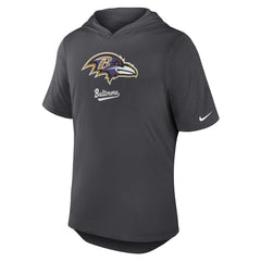 Baltimore Ravens Tri-Blend Performance Hoodie T-Shirt - Anthracite online