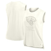 Jacksonville Jaguars Women's Studio Embrace Tank Top - Cream sale