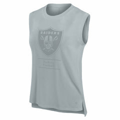 Las Vegas Raiders Women's Studio Embrace Tank Top - Gray discount