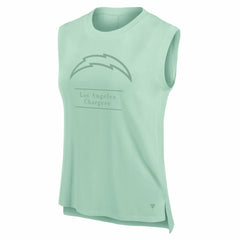 Los Angeles Chargers Women's Studio Embrace Tank Top - Mint sale