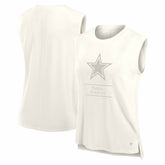 Dallas Cowboys Women's Studio Embrace Tank Top - Cream for sale