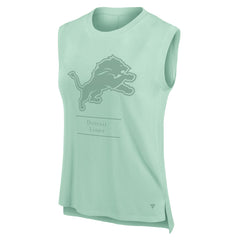 Detroit Lions Women's Studio Embrace Tank Top - Mint sale
