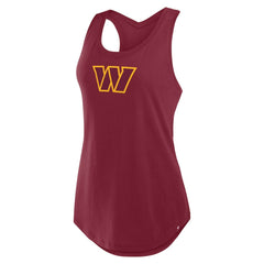 Washington Commanders Women's Iron Fan Tank Top - Burgundy discount