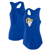 Los Angeles Rams Women's Iron Fan Tank Top - Royal online
