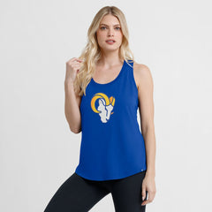 Los Angeles Rams Women's Iron Fan Tank Top - Royal online
