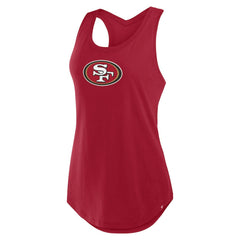 San Francisco 49ers Women's Iron Fan Tank Top - Scarlet cheap