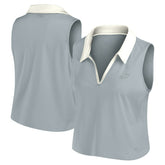 Philadelphia Eagles Women's Studio Wellness V-Neck Tank Top - Gray cheap