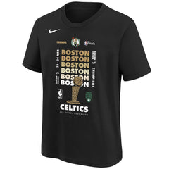 Boston Celtics Youth 2024 NBA Finals Champions Expressive T-Shirt - Black online