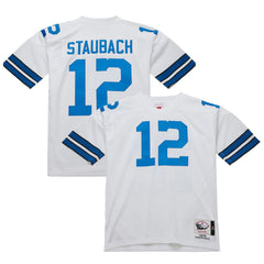 Roger Staubach Dallas Cowboys 1975 Authentic Throwback Retired Player Jersey - White cheap