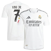 Vini Jr. Real Madrid 2024/25 Home Player Jersey Discount - White