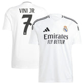 Vini Jr. Real Madrid 2024/25 Home Replica Player Jersey Discount - White