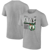 Boston Celtics 2024 Eastern Conference Champions Locker Room Big & Tall T-Shirt - Heather Gray on sale