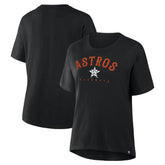 Houston Astros Women's Relaxed Fit Legacy T-Shirt Black