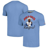 Adolis García Texas Rangers Homage Caricature Player Tri-Blend T-Shirt Light Blue