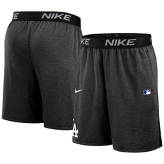 Los Angeles Dodgers Authentic Collection Performance Knit Shorts Black
