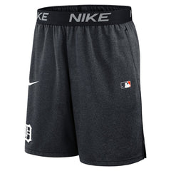 Detroit Tigers Authentic Collection Performance Knit Shorts Navy