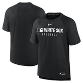 Chicago White Sox Authentic Collection Pregame Raglan Dri-FIT T-Shirt Black