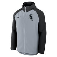 Chicago White Sox Authentic Collection Raglan Performance Full-Zip Jacket Gray/Black