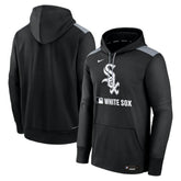 Chicago White Sox Authentic Collection Performance Pullover Hoodie Black