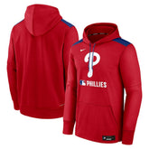 Philadelphia Phillies Authentic Collection Performance Pullover Hoodie Red