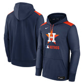 Houston Astros Authentic Collection Performance Pullover Hoodie Navy
