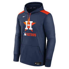 Houston Astros Authentic Collection Performance Pullover Hoodie Navy