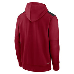 Arizona Diamondbacks Authentic Collection Performance Pullover Hoodie Red