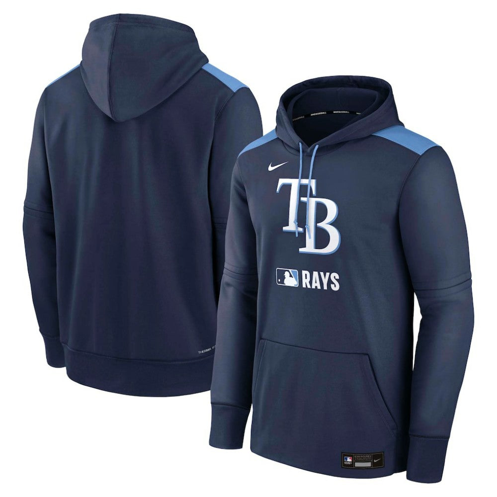 Tampa Bay Rays Authentic Collection Performance Pullover Hoodie Navy