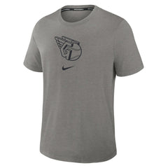 Cleveland Guardians Authentic Collection Early Work Tri-Blend Dri-FIT T-Shirt Heather Charcoal