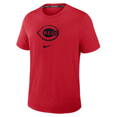 Cincinnati Reds Authentic Collection Early Work Tri-Blend Dri-FIT T-Shirt Red