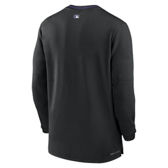 Colorado Rockies Authentic Collection Performance Half-Zip Top Black