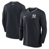 New York Yankees Authentic Collection Performance Half-Zip Top Navy
