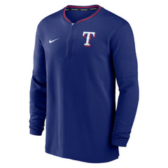 Texas Rangers Authentic Collection Performance Half-Zip Pullover Royal