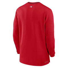 Cincinnati Reds Authentic Collection Performance Half-Zip Top Red