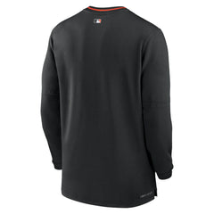 Baltimore Orioles Authentic Collection Performance Half-Zip Top Black