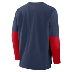 Boston Red Sox Authentic Collection Player Dri-FIT Lightweight Pullover Navy/Red