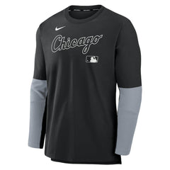 Chicago White Sox Authentic Collection Player Dri-FIT Lightweight Pullover Black/Gray